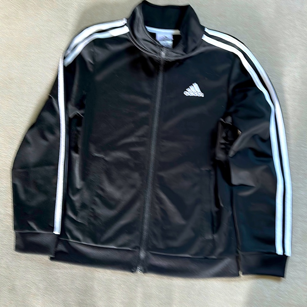 Adidas zip front sweatshirt
